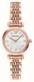 Emporio Armani Two-Hand Crystal Quartz (28mm) Mother-of-Pearl Dial / Rose-Gold PVD Stainless Steel Bracelet AR11805