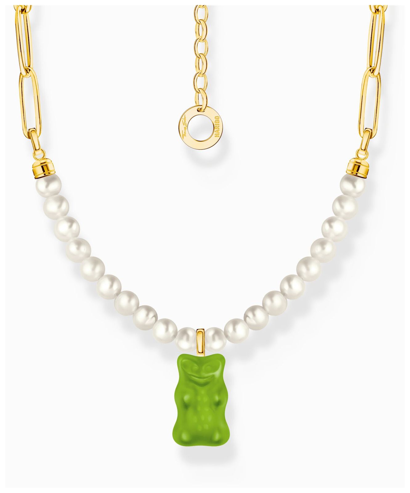 Thomas Sabo KE2207-430-6-L45V x HARIBO Green Goldbear Gold- Jewellery