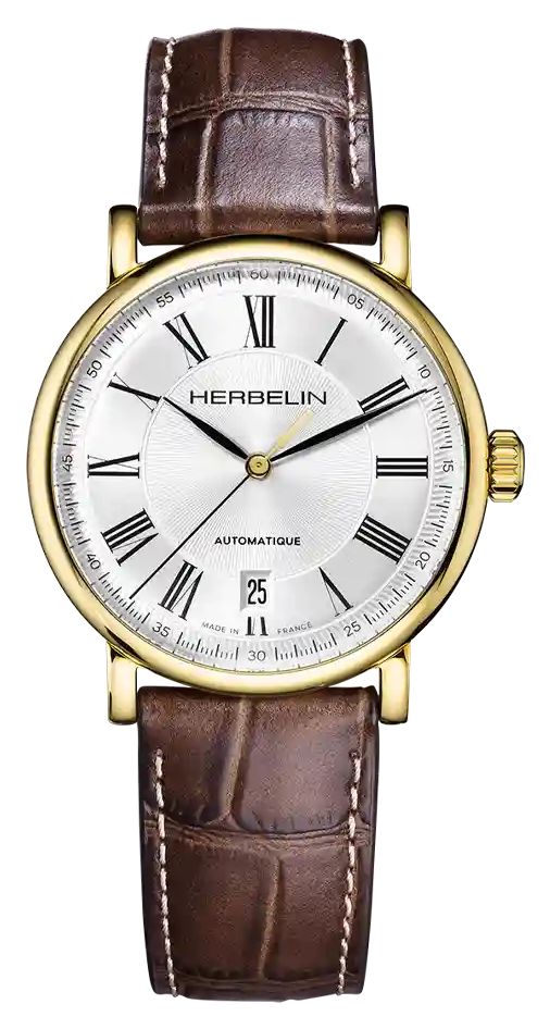 Herbelin 2047P08MA Inspiration Automatic (38mm) Silver Dial Watch