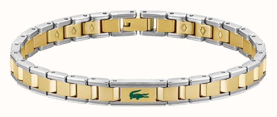Lacoste Metropole Edge Mens Two-tone Bracelet 2040586