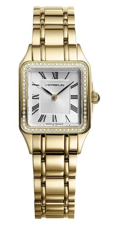 Herbelin 17457BP1N62Y01 Luna Diamond Quartz (24mm) Silver Watch