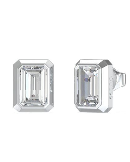 Guess UBE05250RH 4G Light Ladies Silver Cystal Studs Jewellery