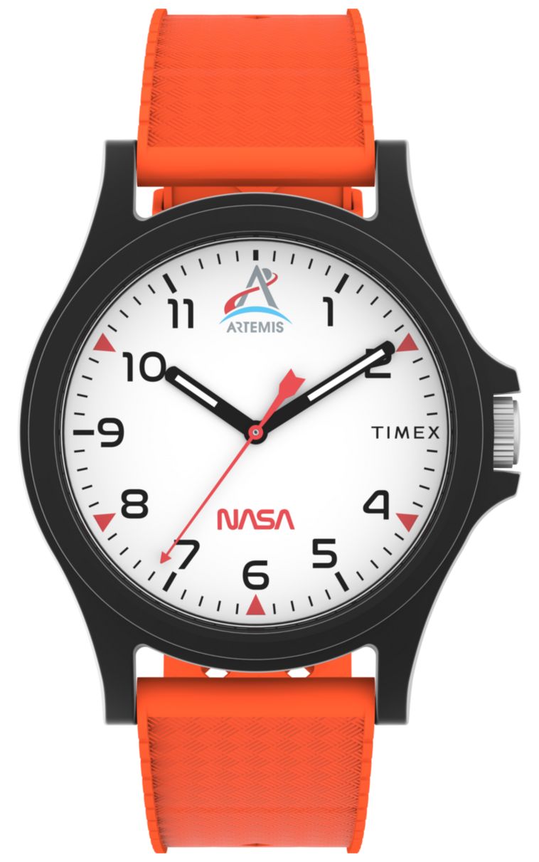 Timex TW2Y13000 Main Street NASA Artemis (40mm) White Dial Watch