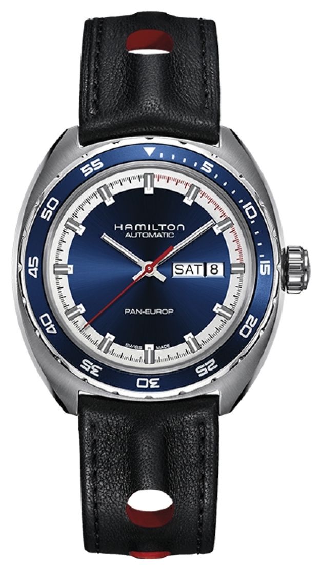 Hamilton H35405741 American Classic Pan Europ Day-Date Watch