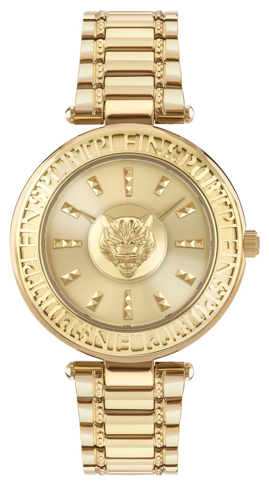 Plein Sport PSCEA0424 OPIUM (38mm) Gold Dial / Gold PVD Watch