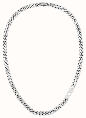 BOSS Jewellery Men's Kassy Chain Necklace Stainless Steel 1580769