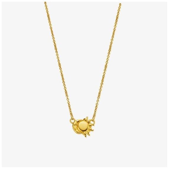 ChloBo GN3593 Rhythm Of Renewal 18ct Gold Plated Necklace Jewellery