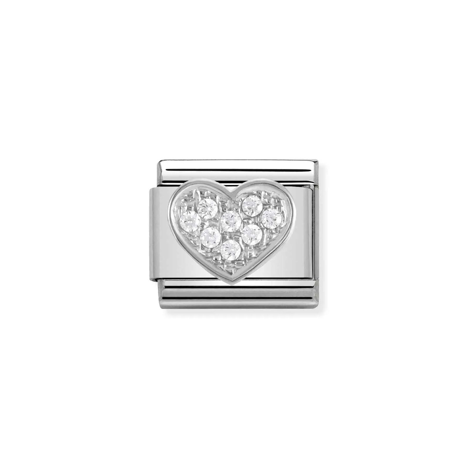 Nomination 330304/01 Composable CL SYMBOLS Steel Cubic Jewellery