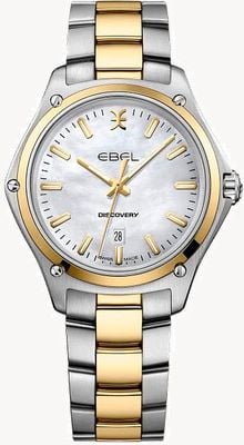 EBEL Discovery Lady (33mm) Mother of Pearl Dial / 18K Gold & Stainless Steel 1216549