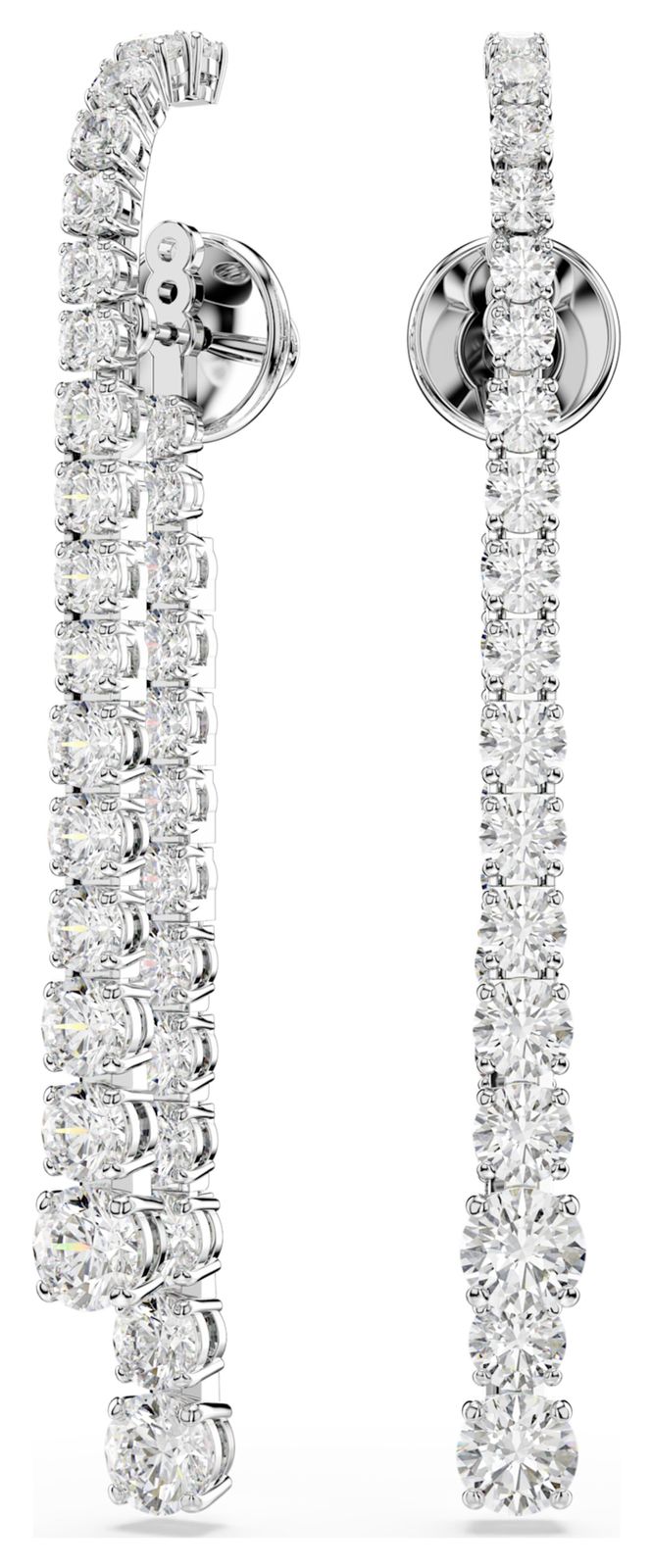 Swarovski 5709257 Matrix Drop Earrings, Gradient of Round Jewellery