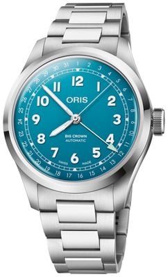 ORIS Big Crown Pointer Date Automatic (40mm) Blue Dial / Stainless Steel Bracelet 01 754 7798 4065-07 8 20 06