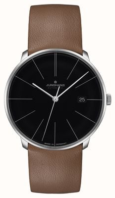 Junghans Meister Fein Automatic Leather Strap 27/4154.00