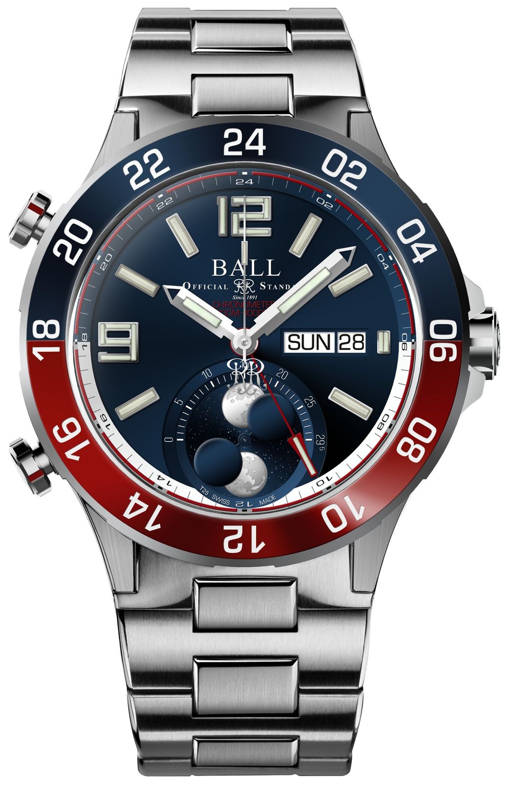 Ball Watch Company DG3220A-S1CJ-BE Roadmaster Marine GMT