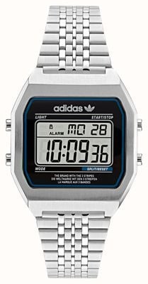 Adidas DIGITAL TWO (36mm) Digital Dial / Stainless Steel Bracelet AOST22072