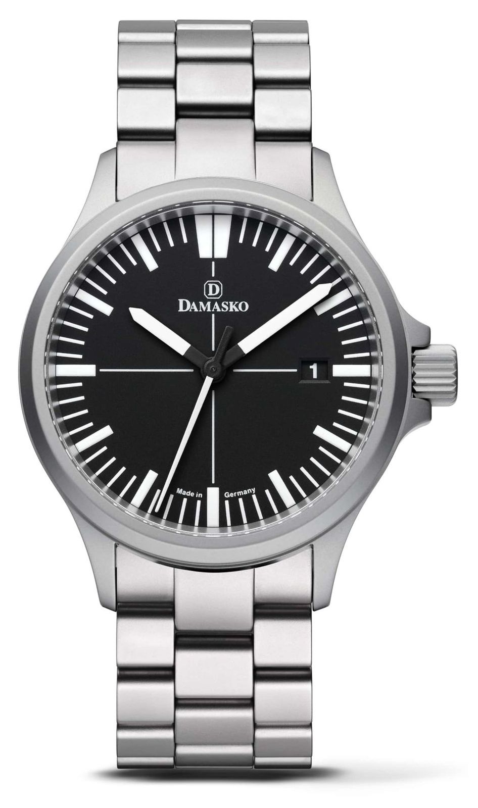 Damasko DK32/2 STEEL BRACELET DK32/2 Three-Hand Manufacture Watch