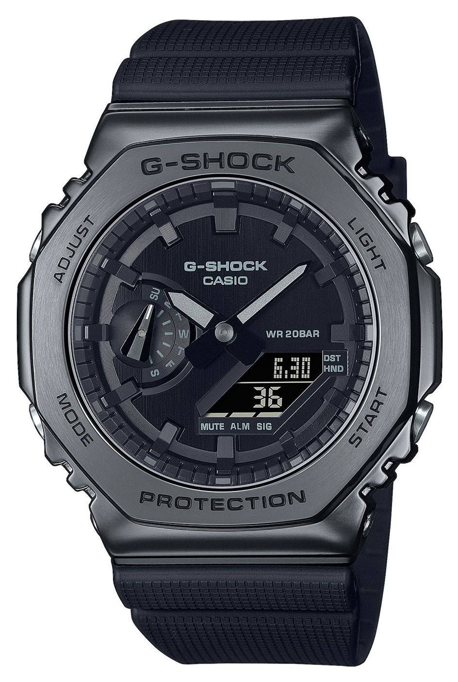 Casio GM-2100BB-1AER G-Shock All Black Metal Series Watch