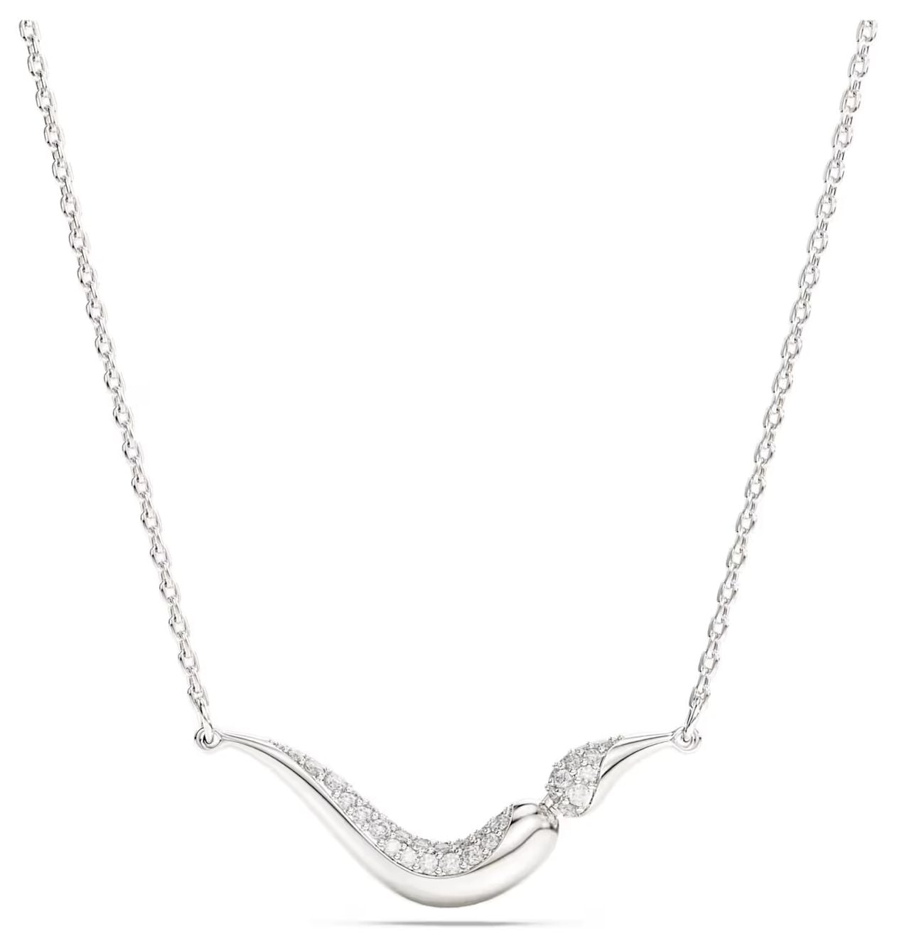 Swarovski 5740342 Classica necklace Round cut, White, Jewellery
