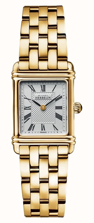 Herbelin Art Deco Gold PVD Stainless Steel Watch 17478BP08