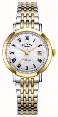 Rotary Women's Windsor Two-Tone Watch LB05421/01