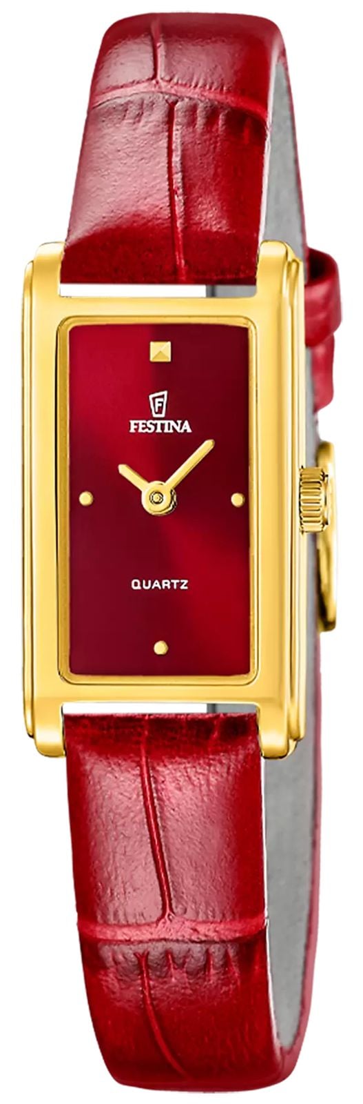 Festina F20770/3 Mademoiselle Quartz (25mm) Red Sunray Dial Watch