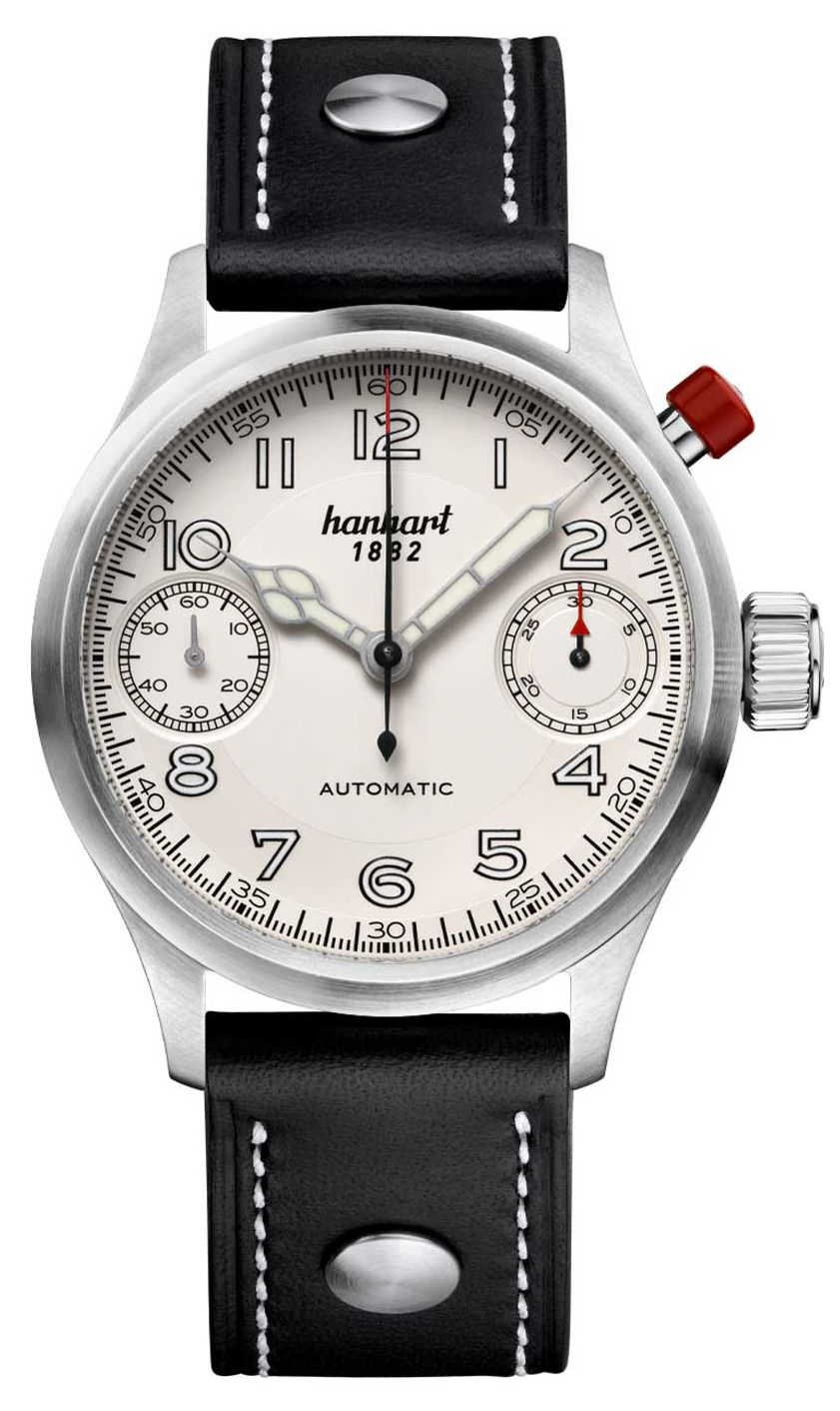 Hanhart 732.220-0010 PIONEER MonoScope Automatic Chronograph Watch