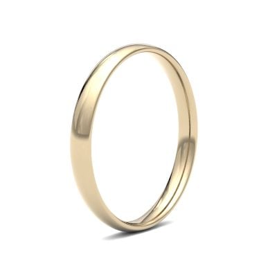 James Moore Wedding Ring  | 2.5mm | Light | Size Traditional Court | AG_2.5LLC-9Y AG_2.5LLC-9Y