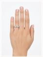 1.50ct Round Brilliant Natural Diamond 18ct White Gold Half Eternity Ring JM5450 - alternate view 4