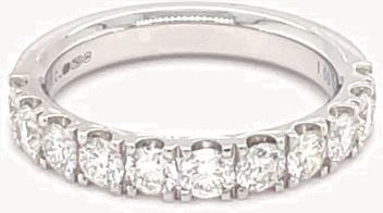 Continental jewellery 18k White Gold 1ct Diamond Eternity Ring C29001E881