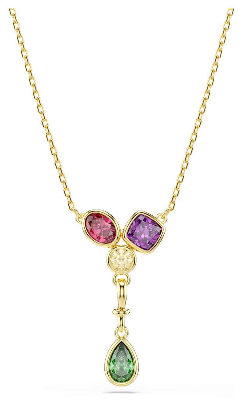 Swarovski 5753261 Imber Y pendant Mixed cuts, Multicoloured Jewellery