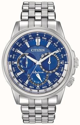 Citizen Men's Calendrier World Timer Eco-Drive Watch BU2021-51L