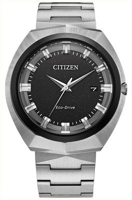 Citizen Eco-Drive 365 (43mm) Black Dial / Stainless Steel Bracelet BN1014-55E