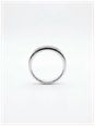 0.52ct Princess Natural Diamond 9ct White Gold Half Eternity Ring LFS1700-W - alternate view 3