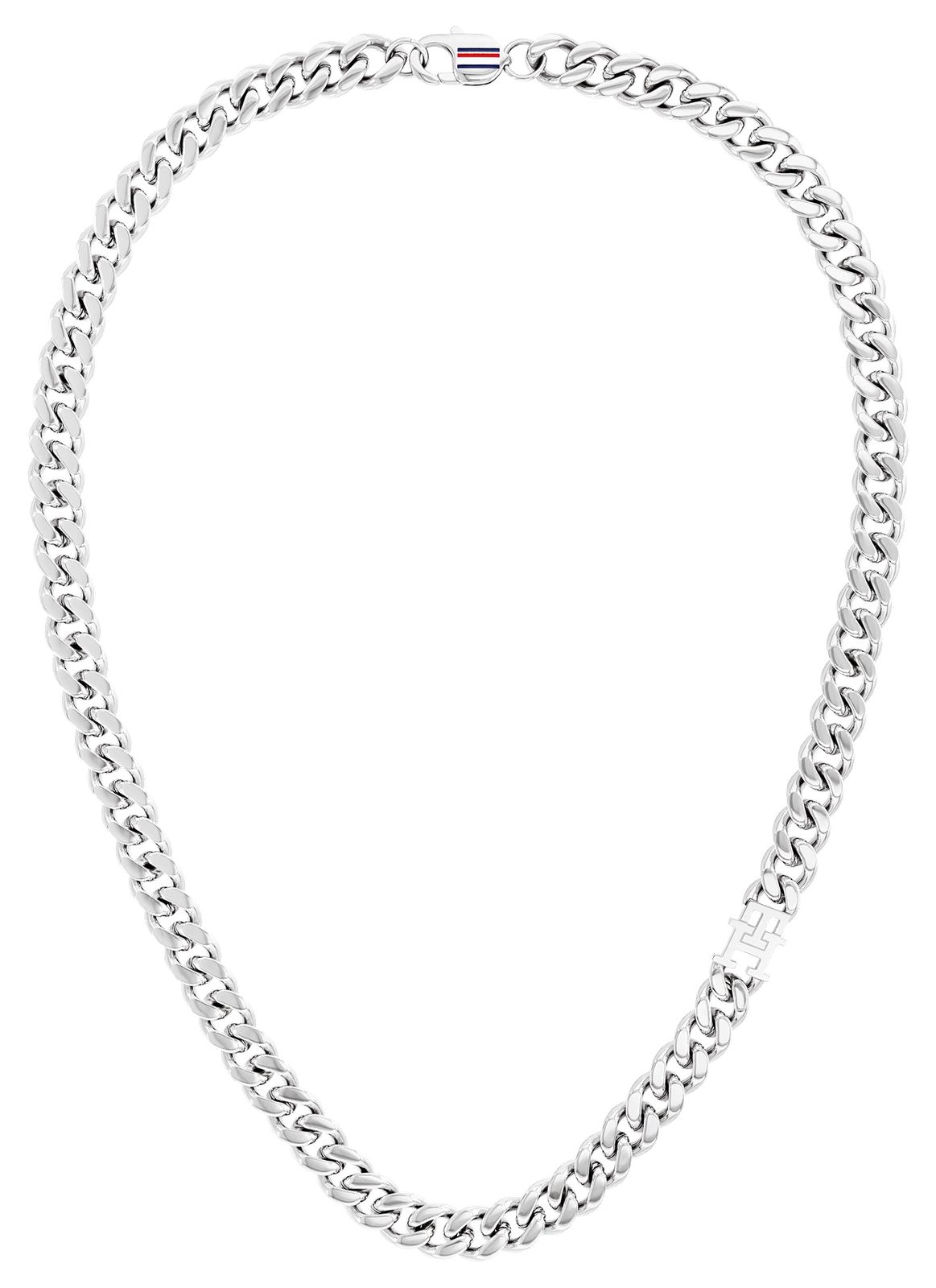 Tommy Hilfiger 2790663 Men's TH85 Chain Necklace Silver Jewellery
