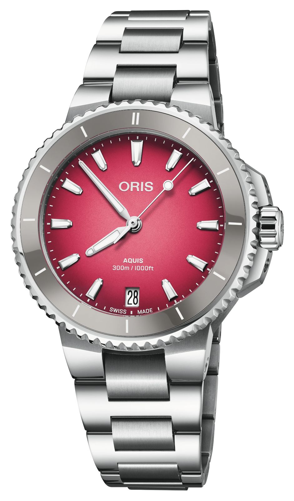ORIS 01 733 7792 4158-07 8 19 05P Aquis Date "Taste of Watch