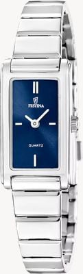 Festina Mademoiselle Quartz (25mm) Blue Sunray Dial / Stainless Steel Bracelet F20767/5