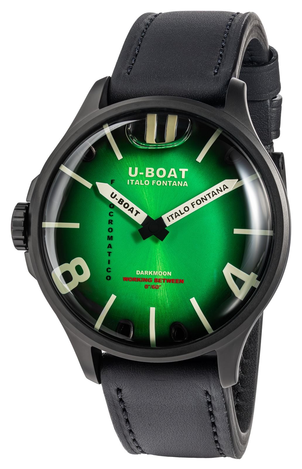 U-Boat 3343 Darkmoon Kama PVD (46.5mm) Photochromic Green- Watch