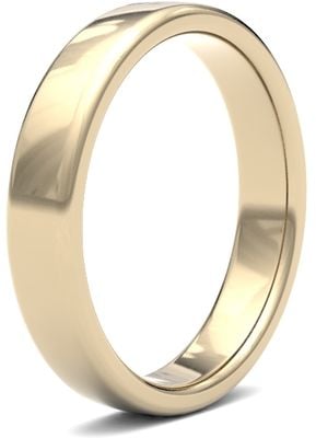 James Moore Wedding Rings | 9ct Yellow Gold | 4mm | Medium | Soft Court | AG_4LMS-9Y