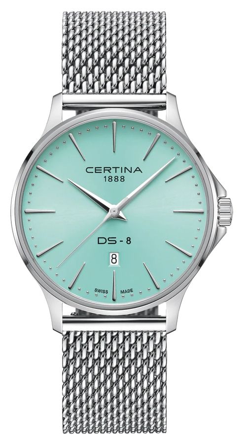 Certina C0454101135100 DS-8 Gent (40mm) Light Blue Dial / Watch