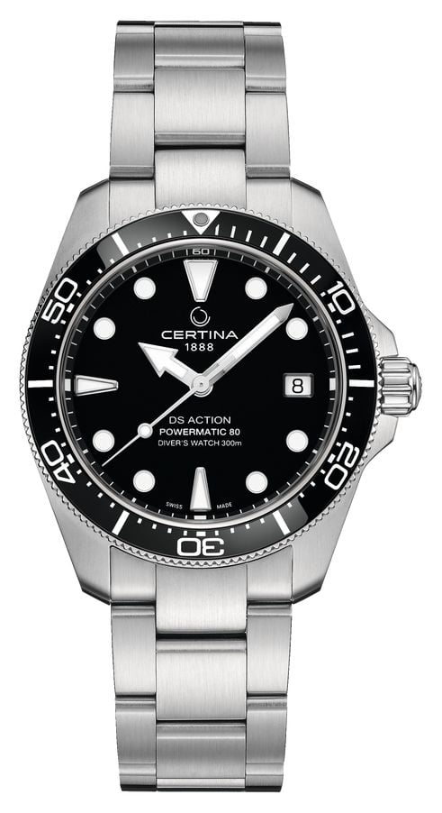 Certina C0488071105100 DS Action Diver Powermatic 80 (38mm) Watch