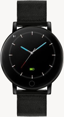 Reflex Active Series 05 Multi-Function Smartwatch (42mm) Digital Dial / Black PVD Stainless Steel Mesh RA05-4024