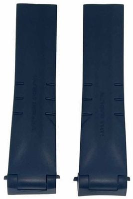 Mühle Glashütte STRAP ONLY For M1-28-62-KB - Blue Rubber M1-28-62-KB STRAP ONLY