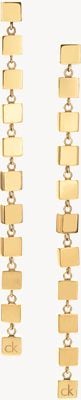 Calvin Klein Ladies Geometric Earrings - Gold 35000844