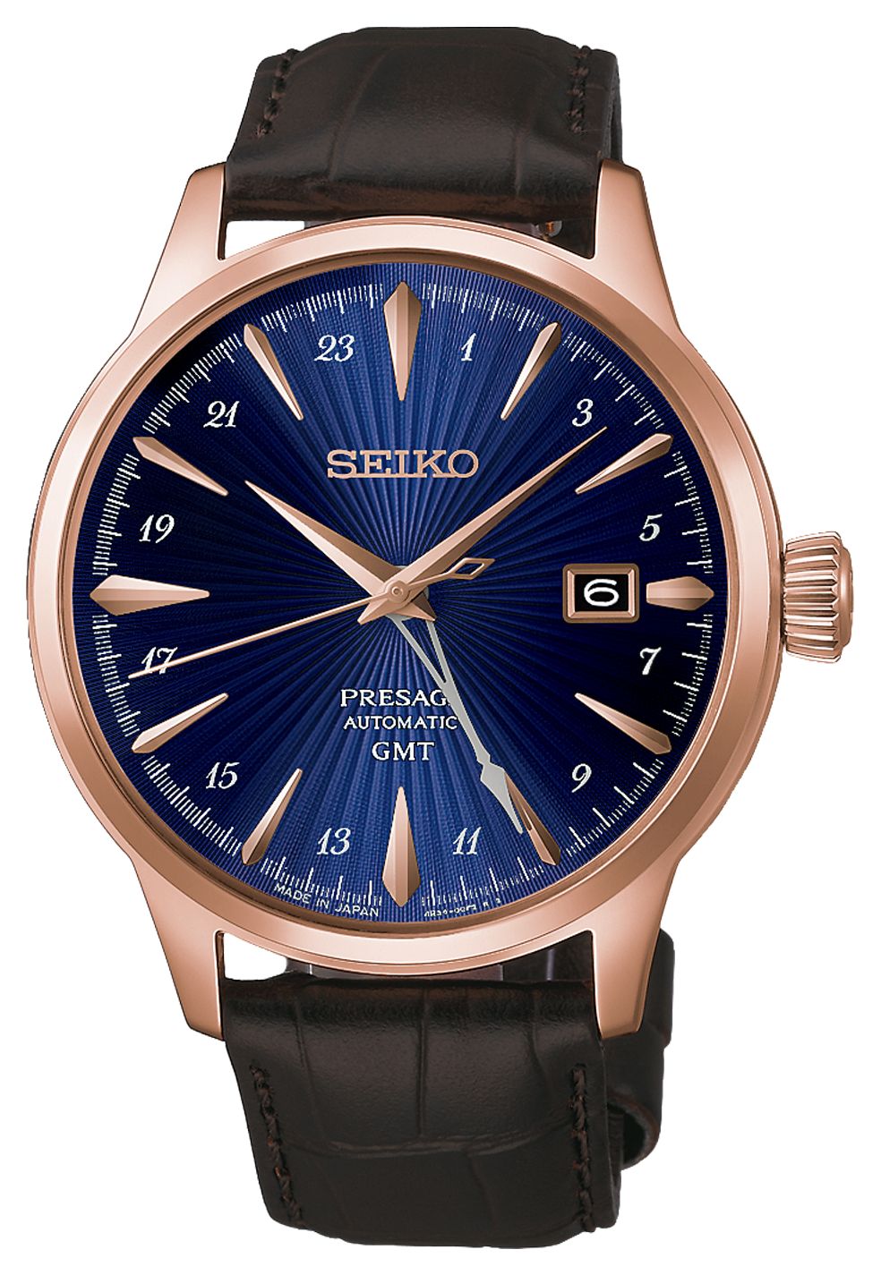 Seiko HCB005J1 Presage Cocktail Time â Corcovadoâ GMT ( Watch