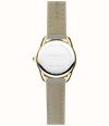 Herbelin Équinoxe Quartz (28mm) White Guilloché Dial / Taupe Leather Strap 17497P08TA - alternate view 3