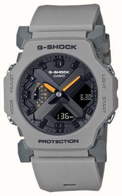 Casio G-Shock Core GA-2300 (42.1mm) Black Hybrid Dial / Grey Resin Strap GA-2300-8AER