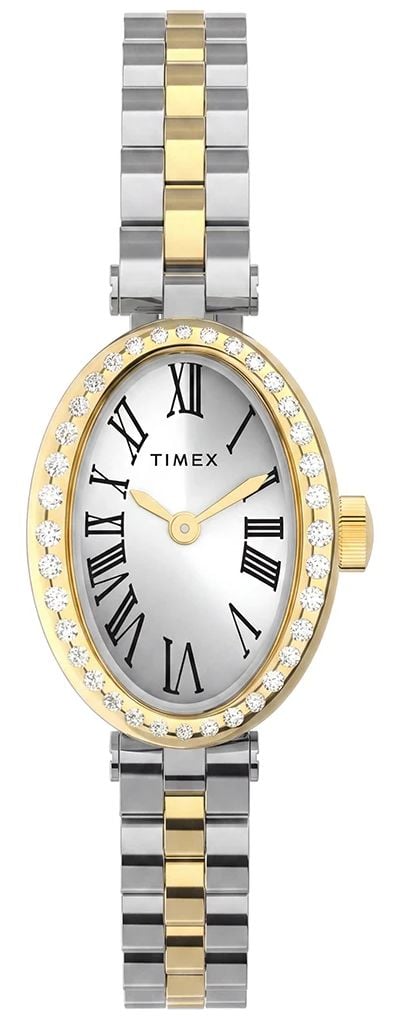 Timex TW2Y90200 Timex Trend Cavatina Elegant Small Oval Watch