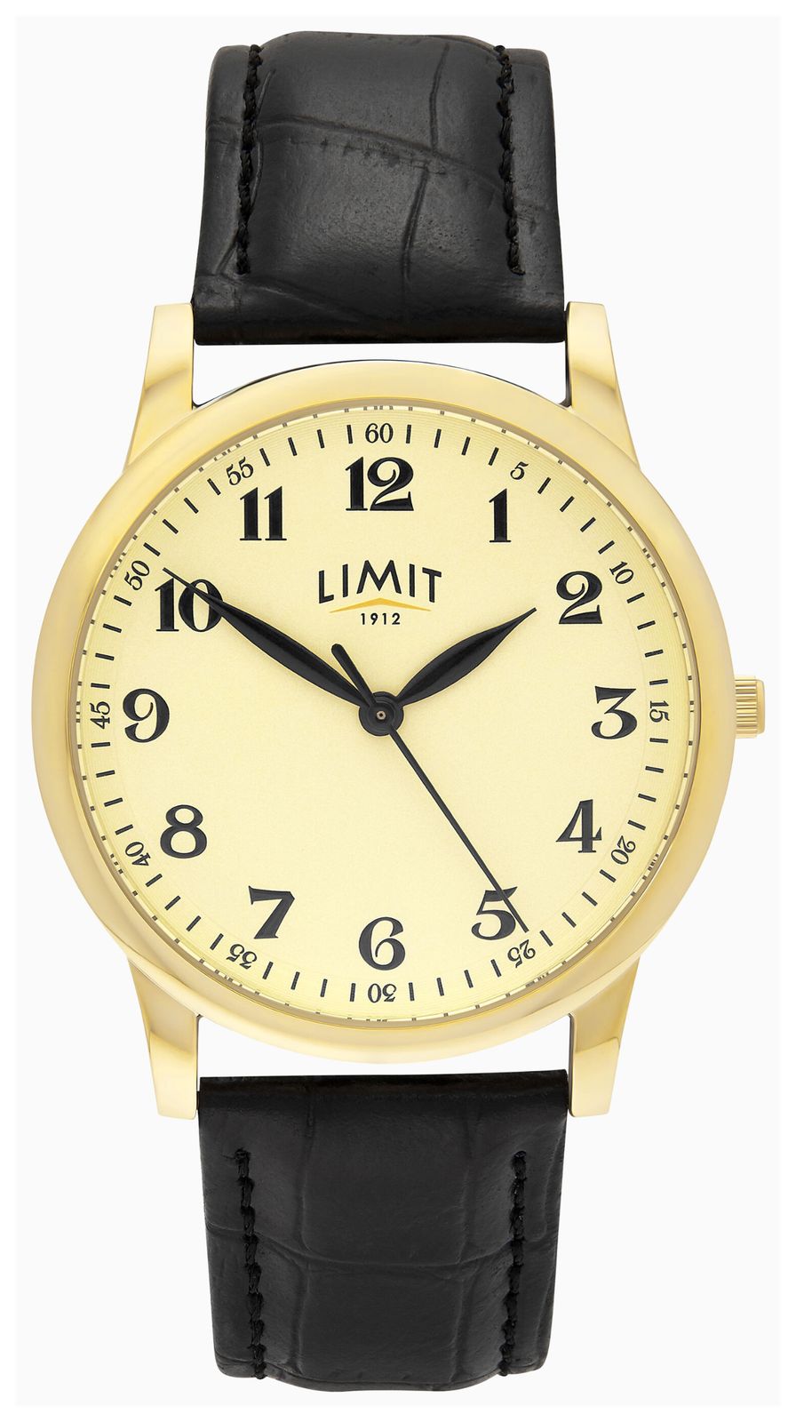 Limit 50065 Classic Quartz (38mm) Cream Dial / Black PU Watch