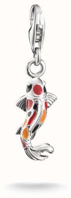 Thomas Sabo Sterling Silver Charm Pendant Koi 2236-664-7
