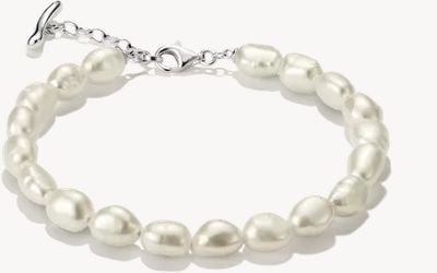 Thomas Sabo Bold Elegance Freshwater Pearl Bracelet A2235-082-14-L19V