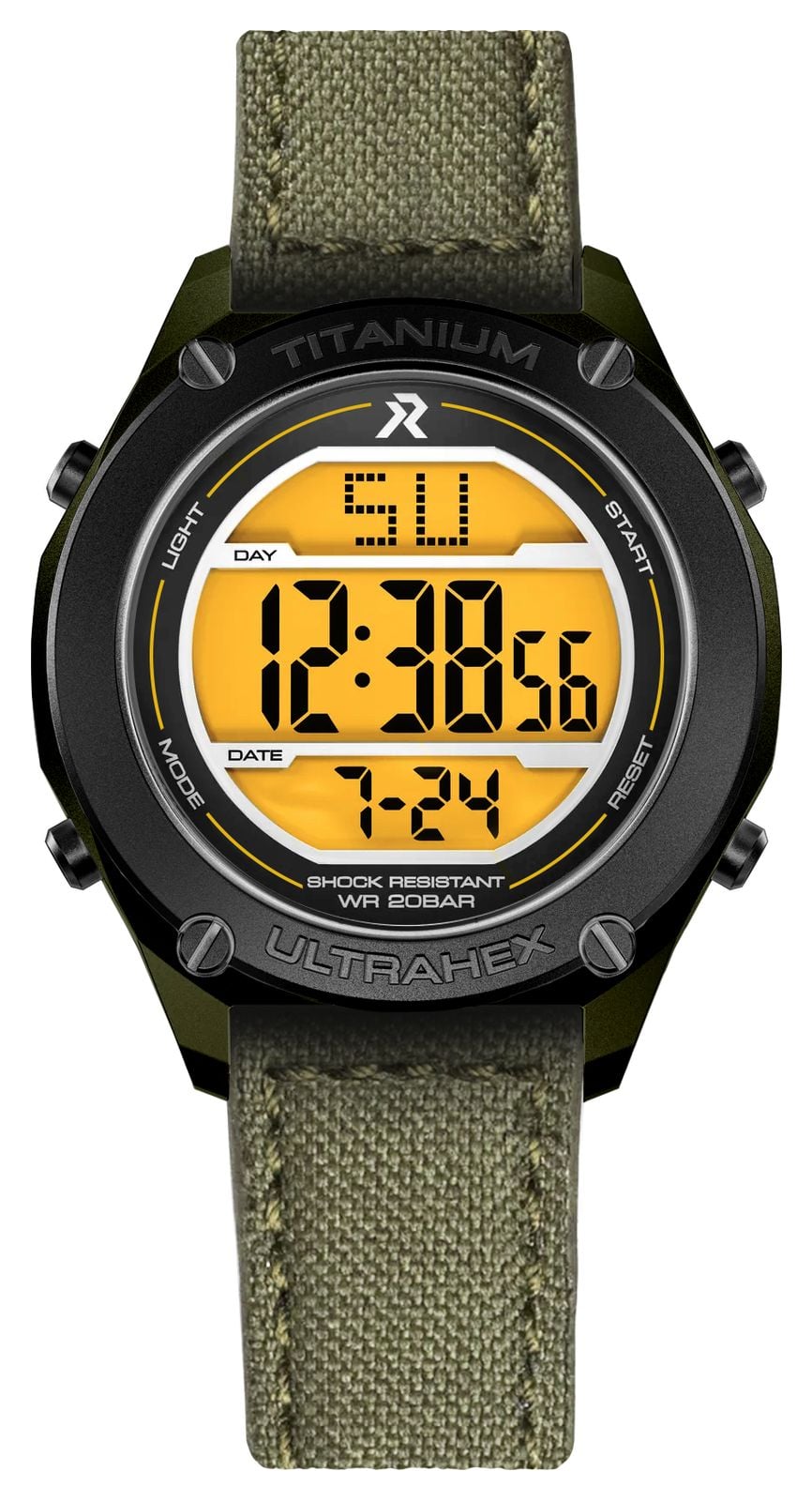 RZE UTD-8000-CKG UTD-8000 Multi-Function Cerakote (42mm) Watch